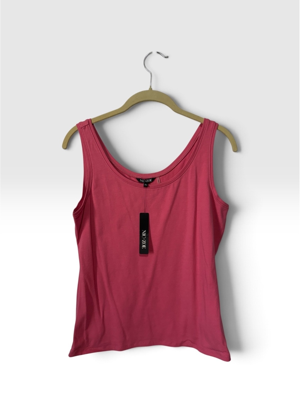NIC+ZOE NWT Pink Cotton Spandex Tank Top PM Size